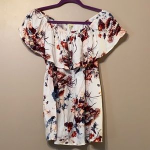 Kori Floral Off The Shoulder Top, Small